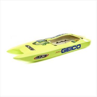 Pro Boat Hull with decals: Miss GEICO Zelos 36-inch Twin (PRB281085)
